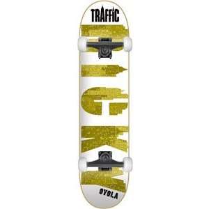  Traffic Oyola Skyrise Complete Skateboard   7.5 w 