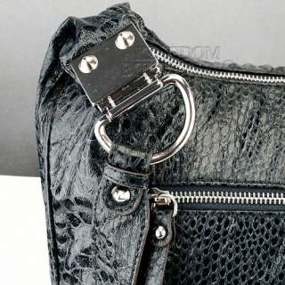 New GUESS Ladies SPIKE Handbag Hobo Bag Indigo NWT  