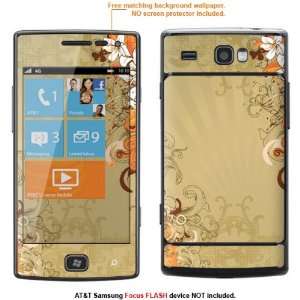  Protective Decal Skin Sticker for AT&T Samsung Focus Flash 