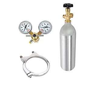  JEGS Performance Products 60207K CO2 Bottle, Regulator and 