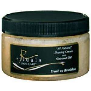  Rituals All Natural Shaving Cream with Coconut Oil (4oz 