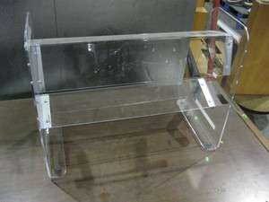 CLEAR PLASTIC DISPLAY   PRICE REDUCED 30% SEND OFFER  