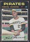 1971 TOPPS ROBERTO CLEMENTE VG PITTSBURGH PIRATES #630 CREASED