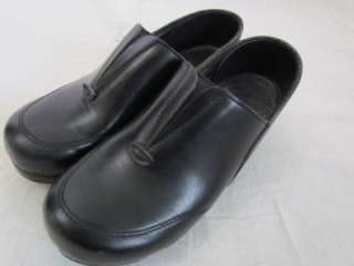   Professional Black Leather Clog Shoes Denmark Size 40 US 9.5  