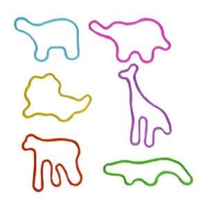  Wild Animals Shaped Silly Bandz Toys & Games