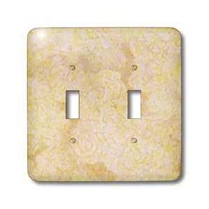 Florene Colorwash   Ivory Yellow Wash   Light Switch Covers   double 