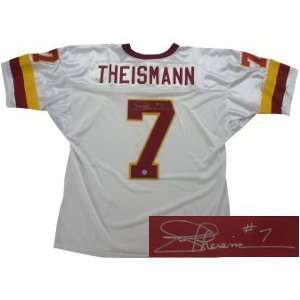  Joe Theismann Autographed Uniform   White Sports 