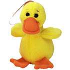 TY Jingle Beanie Baby   QUACKERS the Duck (4 inch)   MWMTs