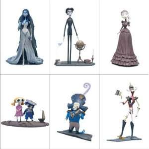  Corpse Bride Series 1 Action Figure Set of 6: Toys & Games
