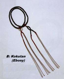 Jodo Shinshu type JUZU Buddhist rosary beads [3 kinds]  