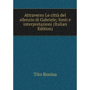   interpretazioni (Italian Edition) (9785877806825) Tito Rosina Books