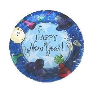  New Year Fun 7 inch Lunch Plates