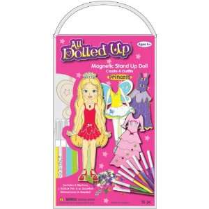   Dolled Up Magnetic Stand Up Doll Kit: Princess: Arts, Crafts & Sewing