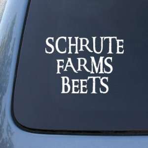 Dwight Schrute Farms Beets   The Office   Car, Truck, Notebook, Vinyl 