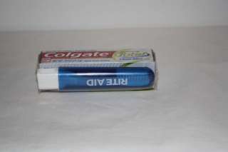 Travel Toothbrush w Cap & Colgate Mint Toothpaste  