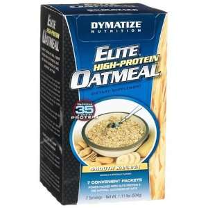 Dymatize Nutrition Elite High Protein Oatmeal, Smooth Banana, Pack of 