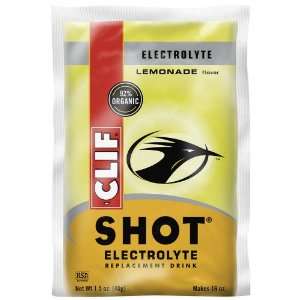  Clif Shot Electrolyte Drink Mix Lemonade   12 Pk, 1.125 