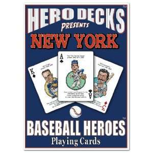  Hero Decks   New York Mets   Playing Cards: Toys & Games