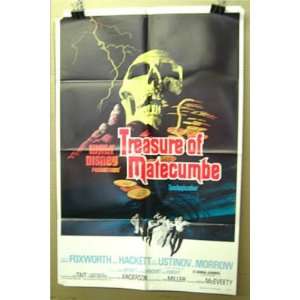 Movie Poster Treasure Of Matecumbe Peter Ustinov Vick Morrow lot F15