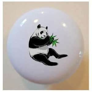    Panda Bear Ceramic Cabinet Drawer Pull Knob: Everything Else