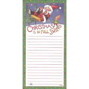   Do List Note Pad Christmas Is in Full Swing with Santa Claus, Elf