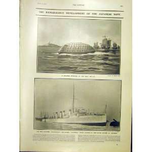  Japanese Navy Ironclad Torpedo Boat Asashimo 1902