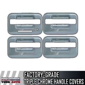  2004 2012 Ford F150 4dr Chrome Door Handle Covers (With 