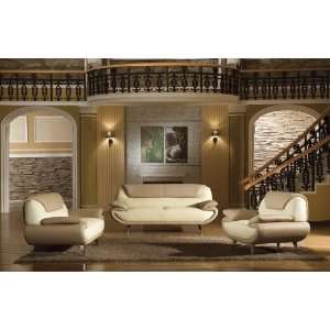  Modern Furniture  VIG  2812 Modern Leather Sofa Set: Home 
