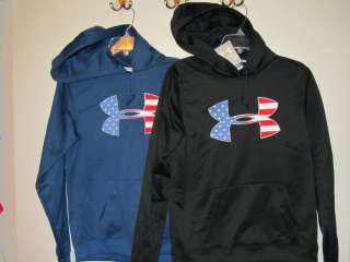 55 UNDER ARMOUR COLD GEAR WOMENS BIG LOGO STRETCH PULLOVER FLAG 