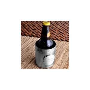  Koozie with Personalized Pewter Medallion 