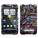 Conceptual Chance Phone Snap on Hard Protector Cover Case for HTC EVO 
