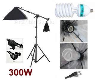 300W Photography Continuous Boom Lighting Light Kit  