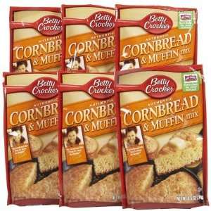  Betty Crocker Corn Muffin Mix, 6.5 oz, 6 ct (Quantity of 4 
