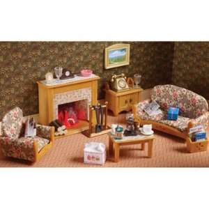  Sylvanian Families Country living room Set: Toys & Games
