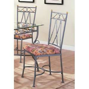  Set of 4 Country Style Dining Chairs: Furniture & Decor