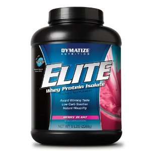 Dymatize Elite Whey Isolate Protein Berry Blast 5lb
