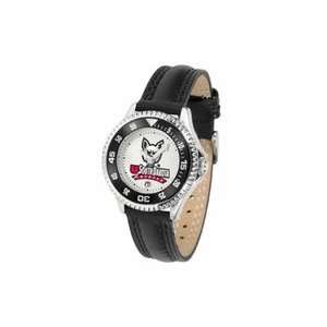   Coyotes Competitor Ladies Watch with Leather Band: Sports & Outdoors