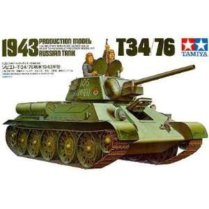  T 34/76 Russian Tank 1943 1 35 Tamiya Toys & Games