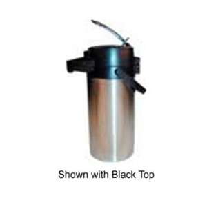 Stainless Steel Body & Liner 2.5 L Decaf Airpot Vacuum Server  