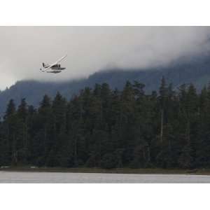  Float Plane Takes Off from the Fishing Village of Craig on 