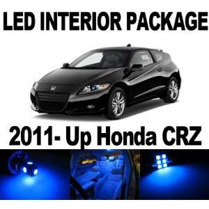  Honda CRZ 2011 Up BLUE 9 x SMD LED Interior Bulb Package 