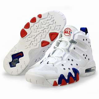 NIKE AIR MAX BARKLEY MENS Size 13 White Running Shoes Free Shipping 