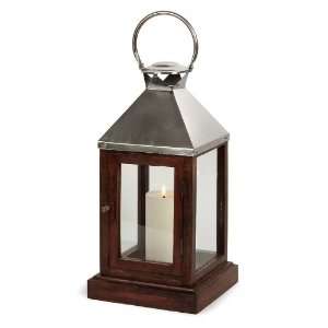  18 Old Fashioned Wooden Table Top Candle Lantern