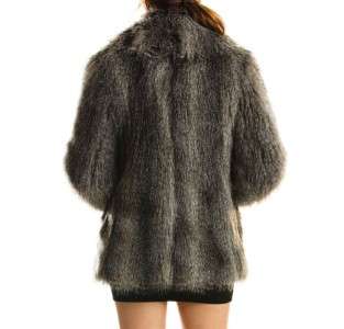 NEW ARMANI EXCHANGE A/X LIMITED ED. CAPSULE COLLECTION SMALL FAUX FUR 