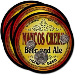  Mancos Creek , CO Beer & Ale Coasters   4pk Everything 