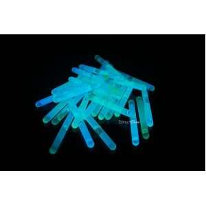  1.5 Inch Mini White (Tinted Blue) Glow Sticks  50 Per 