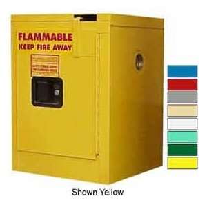  Securall® 4 Gallon, Self Close Flammable Cabinet Ag Green 