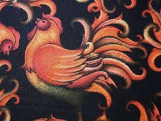 Rooster Chicken Country VIP Cranston Cotton Fabric Yard  