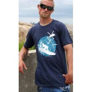 Atlantic Seaboard Trading Co. Spy Surfer Surf T shirt Sportswear Size 