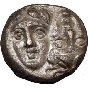   Twins 400BC Ancient SILVER Greek Coin EAGLE Rare 